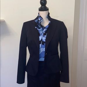 Navy Blue Coordinating Suit Jacket. Calvin Klein.